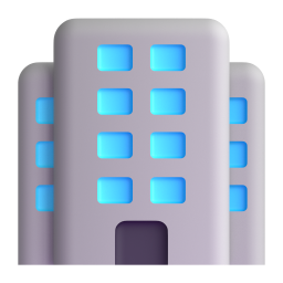 Office building emoji for colocation providers