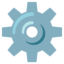 Gear emoji for component and drive suppliers